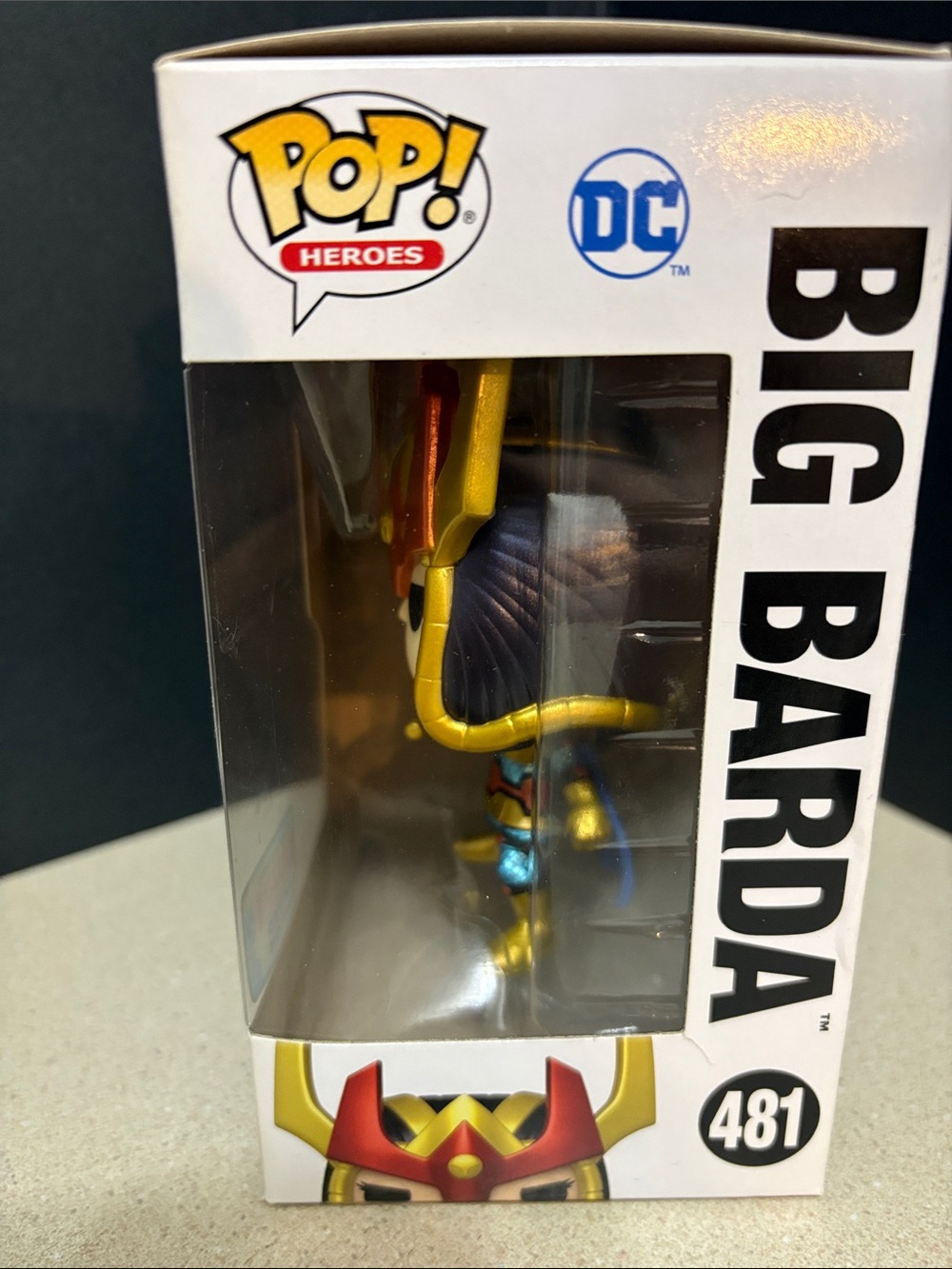 Justice League PoP! BIG BARDA #481 Exclusive Convention Limited Edition - Picture 2 of 5